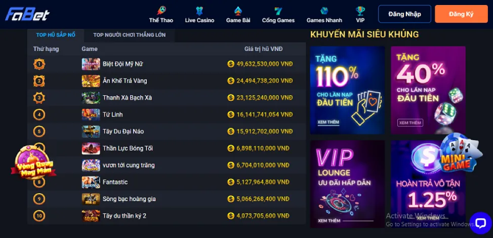 Liên hệ USbet Win