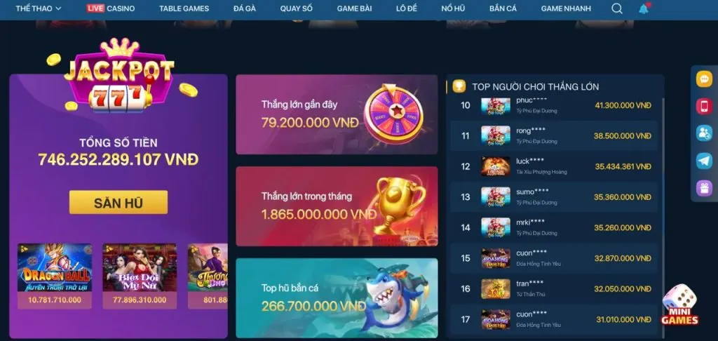 Trò Chơi Mới USbet Win